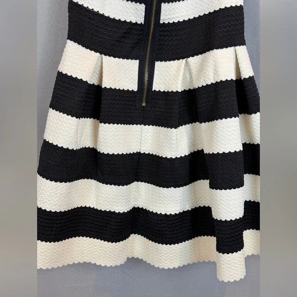 Asos Striped Strapless Sweetheart Mini Dress - Picture 7 of 9